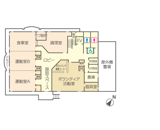 フロアマップ3F